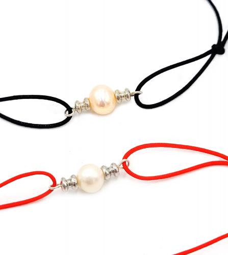 PEARLS & KNOTS (red)
