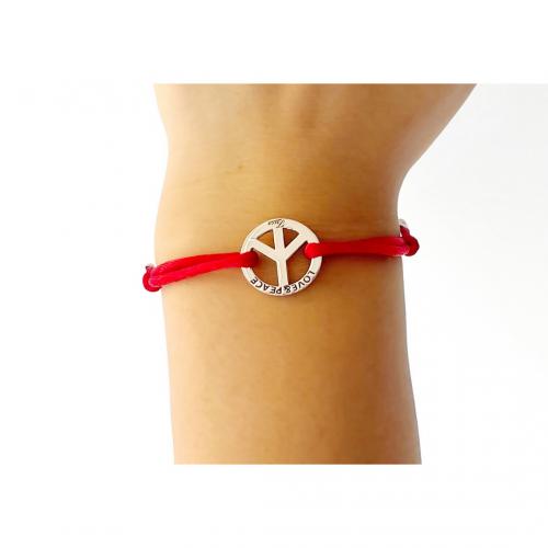 PEACE & KNOTS (red)
